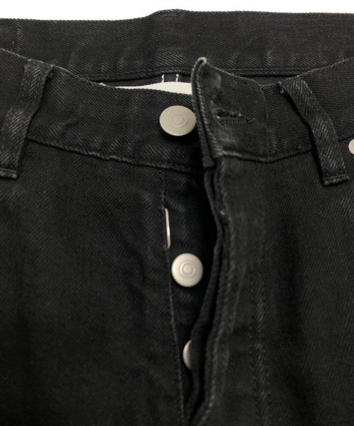 Maison Margiela（メゾンマルジェラ）Maison Margiela (メゾンマルジェラ) 18SS STEREOTYPE スリムフィットストレッチデニムパンツ ブラック サイズ:29の古着・服飾アイテム