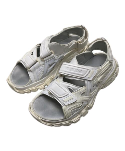BALENCIAGA（バレンシアガ）BALENCIAGA (バレンシアガ) TRACK SANDAL ホワイト サイズ:US9/UK8/EUR42/CM27.5の古着・服飾アイテム