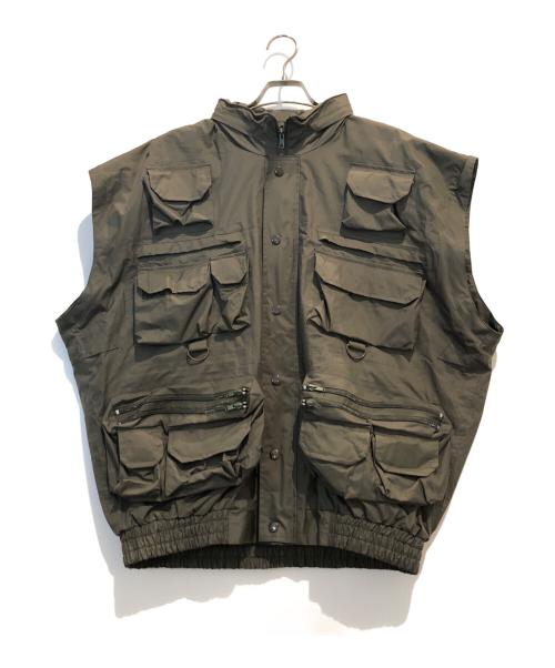 RIVERS EDGE（リバースエッジ）RIVERS EDGE (リバースエッジ) マルチポケットジャケット グリーン サイズ:XXLの古着・服飾アイテム