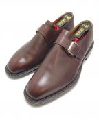 SCOTCH GRAINスコッチグレイン）の古着「モンクストラップシューズ」｜ブラウン