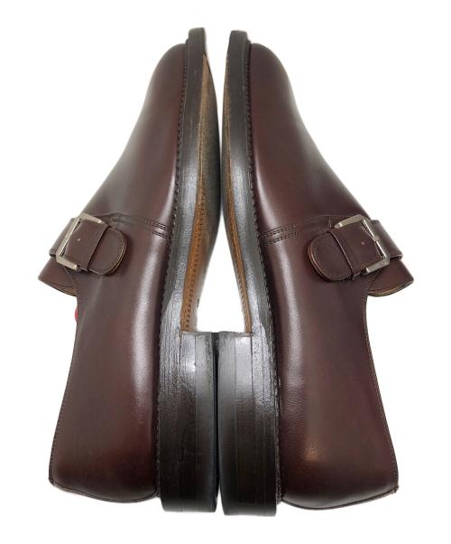 SCOTCH GRAIN（スコッチグレイン）SCOTCH GRAIN (スコッチグレイン) モンクストラップシューズ ブラウン サイズ:27の古着・服飾アイテム
