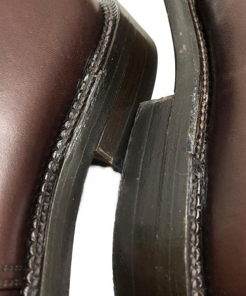 SCOTCH GRAIN（スコッチグレイン）SCOTCH GRAIN (スコッチグレイン) モンクストラップシューズ ブラウン サイズ:27の古着・服飾アイテム