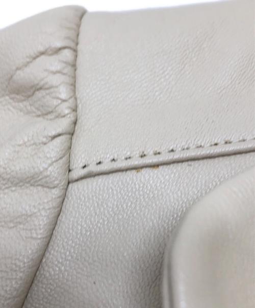 BALMAIN（バルマン）BALMAIN (バルマン) ファー付きジャケット アイボリー サイズ:表記なしの古着・服飾アイテム