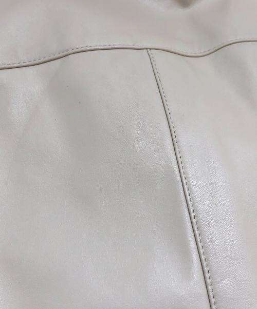 BALMAIN（バルマン）BALMAIN (バルマン) ファー付きジャケット アイボリー サイズ:表記なしの古着・服飾アイテム