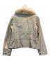 BALMAIN (バルマン) ファー付きジャケット アイボリー サイズ:表記なし：5000円