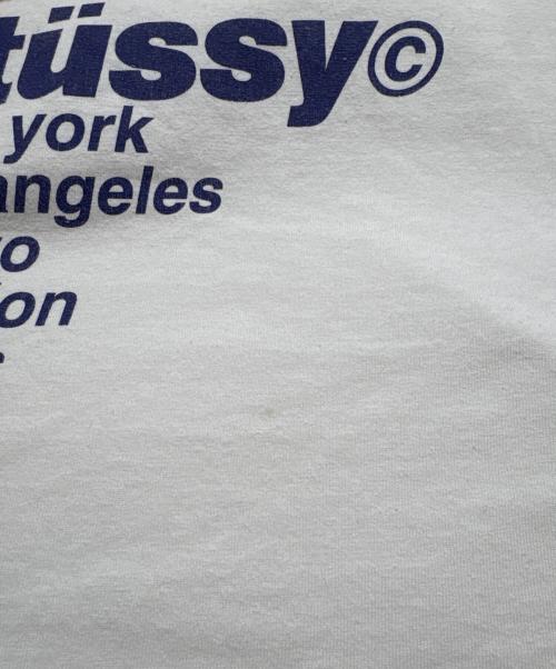 stussy（ステューシー）stussy (ステューシー) プリントTシャツ ホワイト サイズ:Ｍの古着・服飾アイテム
