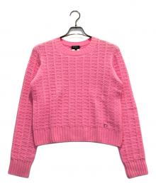 CHANEL（シャネル）の古着「ウールカシミヤニット」｜ピンク