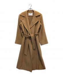 MaxMara（マックスマーラ）の古着「キャメルダブルコート」｜ブラウン