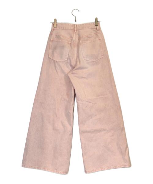 ARPEGE STORY（アルページュストーリー）ARPEGE STORY (アルページュストーリー) ローウエストワイドパンツ ピンクの古着・服飾アイテム