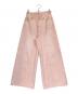 ARPEGE STORY（アルページュストーリー）の古着「ローウエストワイドパンツ」｜ピンク