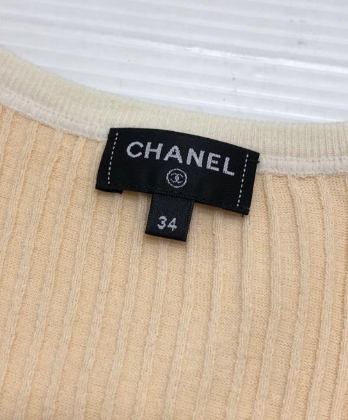 CHANEL（シャネル）CHANEL (シャネル) ココビーチ タンクトップ オレンジ サイズ:34の古着・服飾アイテム