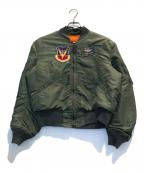 USAFユーエスエーエフ）の古着「L-2Bジャケット」｜カーキ