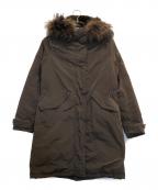 HETREGOエトレゴ）の古着「ダウンコート」｜ブラウン