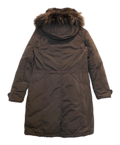 HETREGO（エトレゴ）HETREGO (エトレゴ) ダウンコート ブラウン サイズ:40の古着・服飾アイテム