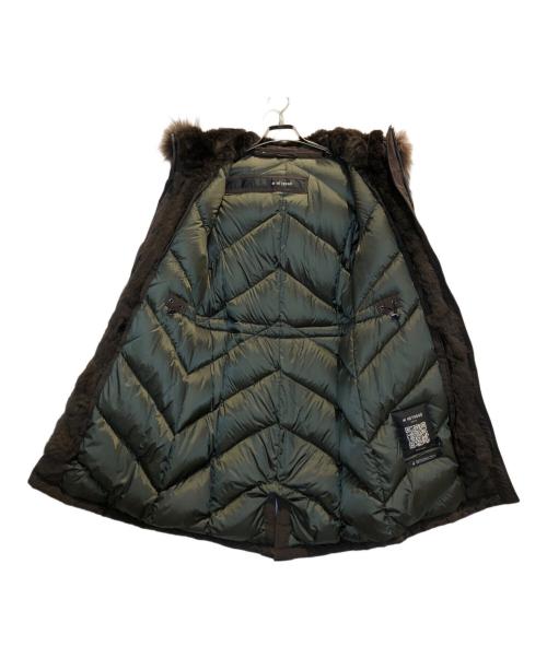 HETREGO（エトレゴ）HETREGO (エトレゴ) ダウンコート ブラウン サイズ:40の古着・服飾アイテム