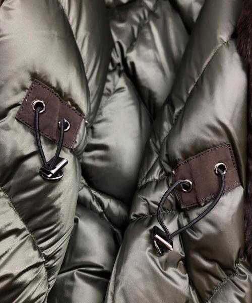 HETREGO（エトレゴ）HETREGO (エトレゴ) ダウンコート ブラウン サイズ:40の古着・服飾アイテム