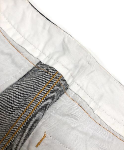 Adam et Rope（アダム エ ロペ）Adam et Rope (アダム エ ロペ) 3タックワイドデニムパンツ インディゴ サイズ:Lの古着・服飾アイテム