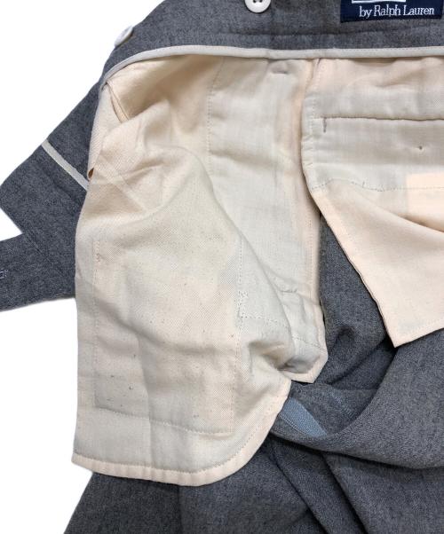 POLO RALPH LAUREN（ポロ・ラルフローレン）POLO RALPH LAUREN (ポロ・ラルフローレン) ウールタックパンツ グレー サイズ:8の古着・服飾アイテム