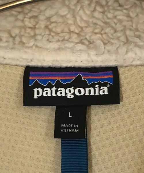 Patagonia（パタゴニア）Patagonia (パタゴニア) レトロXフリースジャケット アイボリー サイズ:Lの古着・服飾アイテム