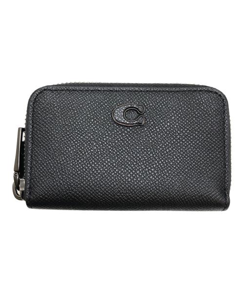 COACH（コーチ）COACH (コーチ) スモールジップアラウンドカードケース ブラック サイズ:表記なしの古着・服飾アイテム