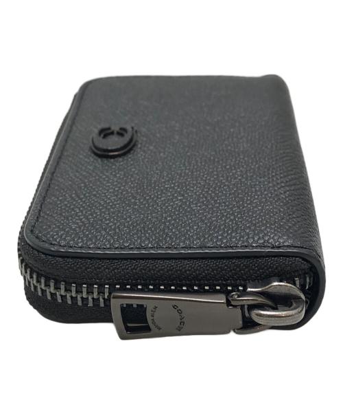COACH（コーチ）COACH (コーチ) スモールジップアラウンドカードケース ブラック サイズ:表記なしの古着・服飾アイテム