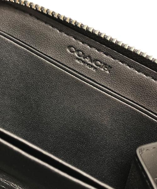 COACH（コーチ）COACH (コーチ) スモールジップアラウンドカードケース ブラック サイズ:表記なしの古着・服飾アイテム