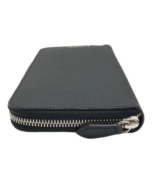 BURBERRY（バーバリー）BURBERRY (バーバリー) ラウンドジップウォレット ブラック サイズ:表記なしの古着・服飾アイテム