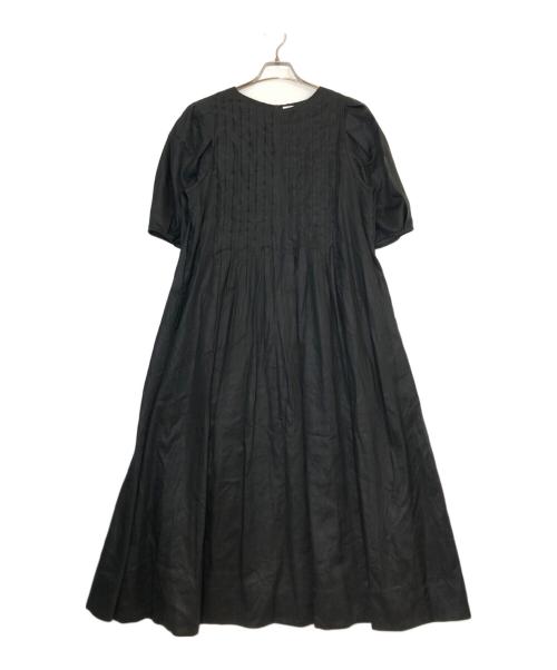 PLAIN PEOPLE（プレインピープル）PLAIN PEOPLE (プレインピープル) ラミーリヨセルワンピース ブラック サイズ:3の古着・服飾アイテム