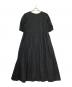 PLAIN PEOPLE（プレインピープル）の古着「ラミーリヨセルワンピース」｜ブラック