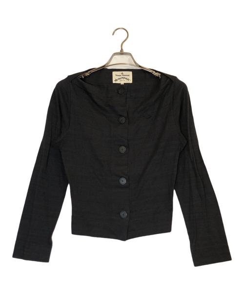 Vivienne Westwood ANGLOMANIA（ヴィヴィアンウエストウッドアングロマニア）Vivienne Westwood ANGLOMANIA (ヴィヴィアンウエストウッドアングロマニア) カーディガン グレー サイズ:38の古着・服飾アイテム