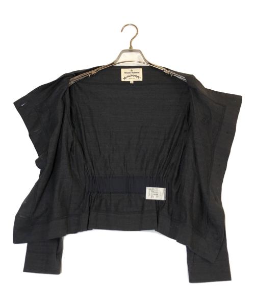 Vivienne Westwood ANGLOMANIA（ヴィヴィアンウエストウッドアングロマニア）Vivienne Westwood ANGLOMANIA (ヴィヴィアンウエストウッドアングロマニア) カーディガン グレー サイズ:38の古着・服飾アイテム