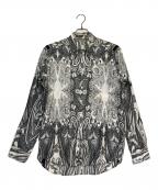 ETROエトロ）の古着「ペイズリー柄シャツ」｜ホワイト×ブラック