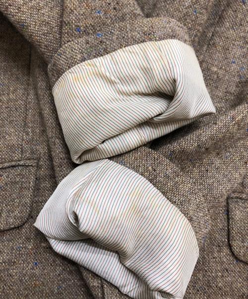PAUL SMITH（ポールスミス）PAUL SMITH (ポールスミス) ツイードジャケット ブラウン サイズ:Lの古着・服飾アイテム