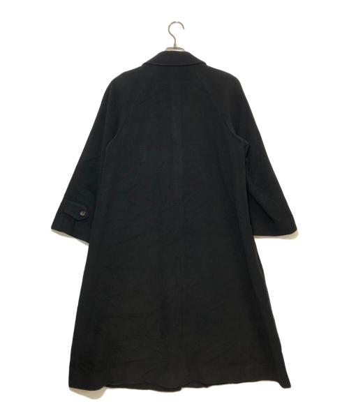 Burberry's（バーバリーズ）Burberry's (バーバリーズ) カシミヤコート ブラック サイズ:7の古着・服飾アイテム