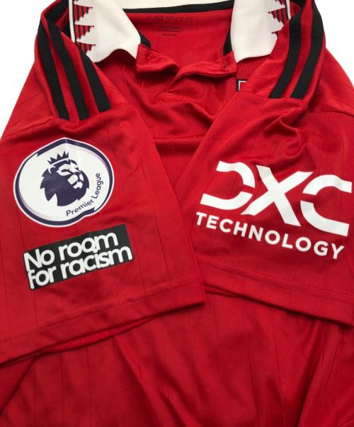 adidas（アディダス）adidas (アディダス) ゲームシャツ レッド サイズ:US:S  J:M表記の古着・服飾アイテム