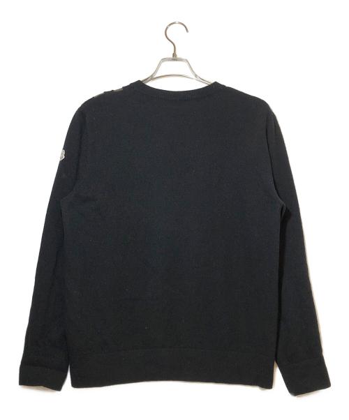 MONCLER（モンクレール）MONCLER (モンクレール) Vネックニット ブラック サイズ:XXLの古着・服飾アイテム