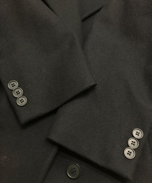 EMPORIO ARMANI（エンポリオアルマーニ）EMPORIO ARMANI (エンポリオアルマーニ) ダブルチェスターコート ブラック サイズ:48の古着・服飾アイテム