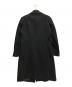 EMPORIO ARMANI (エンポリオアルマーニ) ダブルチェスターコート ブラック サイズ:48：10000円