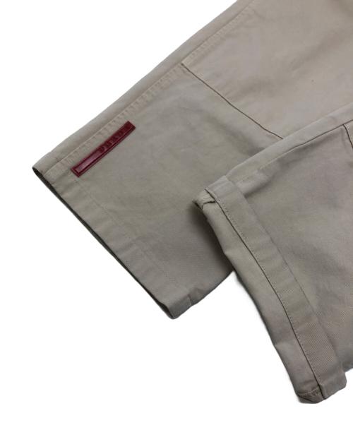 PRADA SPORTS（プラダスポーツ）PRADA SPORTS (プラダスポーツ) ダブルニーパンツ ベージュ サイズ:44の古着・服飾アイテム