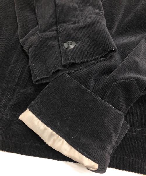 BACKERS（バッカーズ）BACKERS (バッカーズ) コーデュロイジャケット ブラック サイズ:Lの古着・服飾アイテム