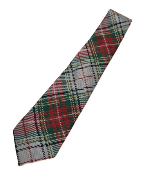 COMME des GARCONS HOMME DEUX（コムデギャルソン オム ドゥ）COMME des GARCONS HOMME DEUX (コムデギャルソン オム ドゥ) チェックネクタイ レッド サイズ:表記なしの古着・服飾アイテム