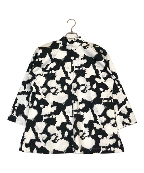 COMME des GARCONS COMME des GARCONS（コムデギャルソン コムデギャルソン）COMME des GARCONS COMME des GARCONS (コムデギャルソン コムデギャルソン) スタンドカラー総柄シャツ ブラック サイズ:XSの古着・服飾アイテム