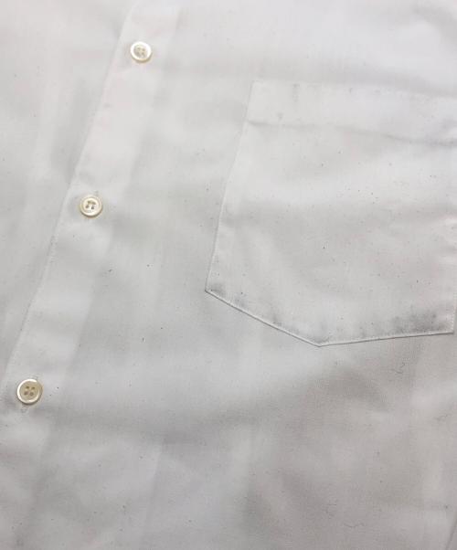 COMME des GARCONS HOMME PLUS（コムデギャルソンオムプリュス）COMME des GARCONS HOMME PLUS (コムデギャルソンオムプリュス) クラシックカラーポリエステルロングシャツ ホワイト サイズ:XSの古着・服飾アイテム