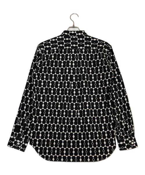 COMME des GARCONS HOMME DEUX（コムデギャルソン オム ドゥ）COMME des GARCONS HOMME DEUX (コムデギャルソン オム ドゥ) 幾何学柄シャツ ブラック サイズ:Mの古着・服飾アイテム