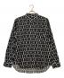 COMME des GARCONS HOMME DEUX（コムデギャルソン オム ドゥ）の古着「幾何学柄シャツ」｜ブラック