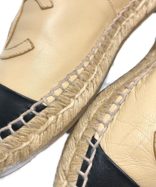 CHANEL（シャネル）CHANEL (シャネル) エスパドリーユ ベージュ サイズ:37(23.5CM)の古着・服飾アイテム