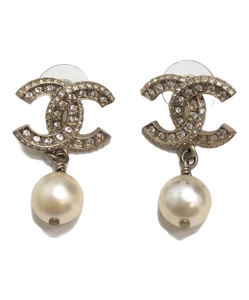 CHANEL（シャネル）CHANEL (シャネル) ココマークパールピアス サイズ:表記なしの古着・服飾アイテム