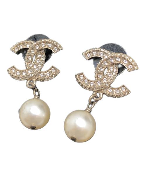 CHANEL（シャネル）CHANEL (シャネル) ココマークパールピアス サイズ:表記なしの古着・服飾アイテム