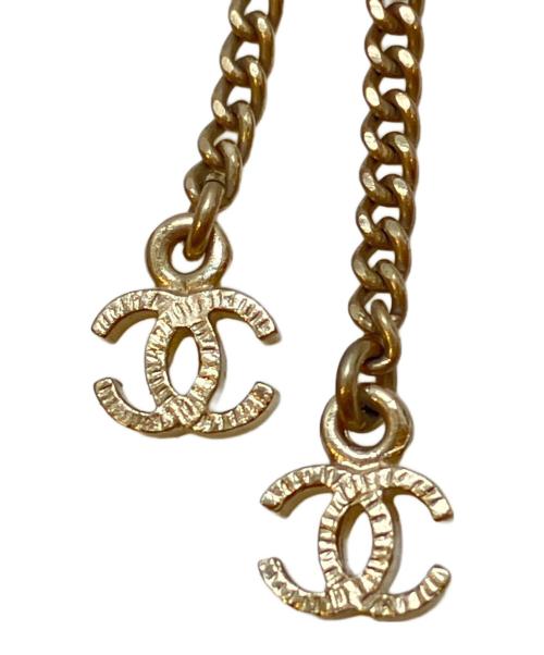 CHANEL（シャネル）CHANEL (シャネル) ココマークラインストーンネックレスの古着・服飾アイテム