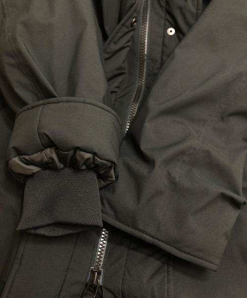 Spick&Span（スピックアンドスパン）Spick&Span (スピックアンドスパン) 撥水フーデットダウンコート ブラック サイズ:36の古着・服飾アイテム